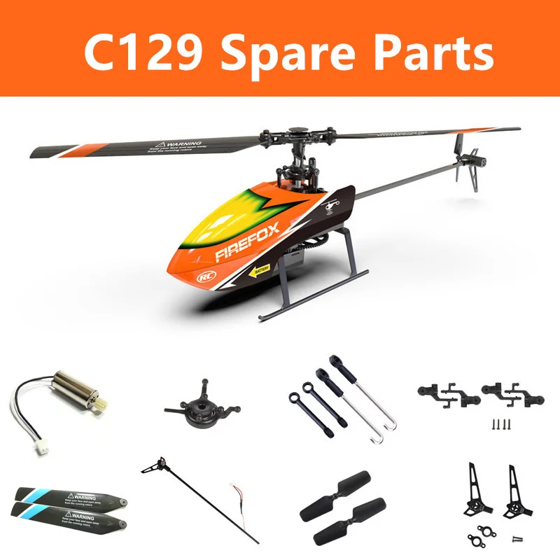 Spare Parts List for FIREFOX C - Rc Helicopter Coaxial review and price