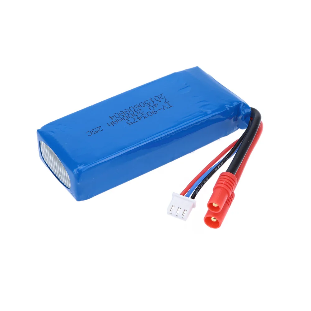 7.4V 2000mAh Battery  (Round C - Rc Helicopter Coaxial review and price