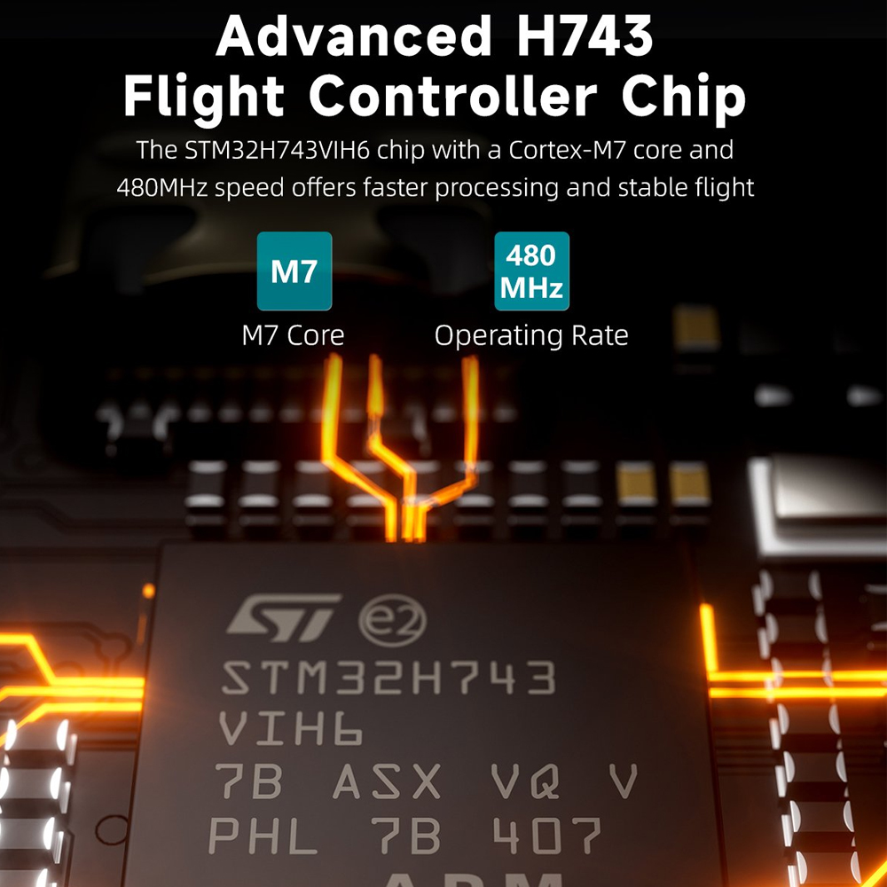 GEPRC TAKER H743 BT 8Bit 80A S - Rc Helicopter Gyro review and price