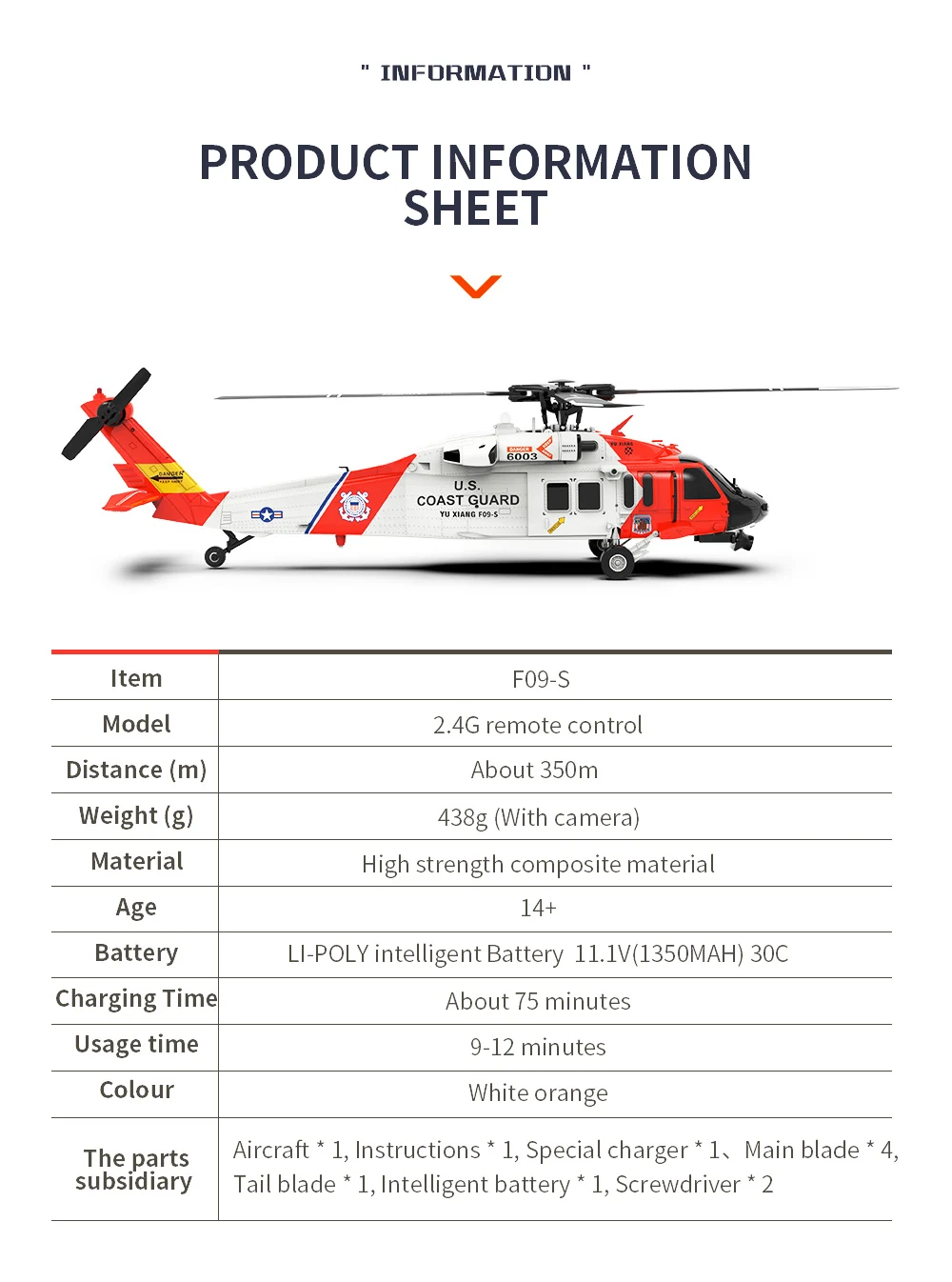 YU XIANG F09-S Battery 6CH  UH - Rc Helicopter Coaxial review and price