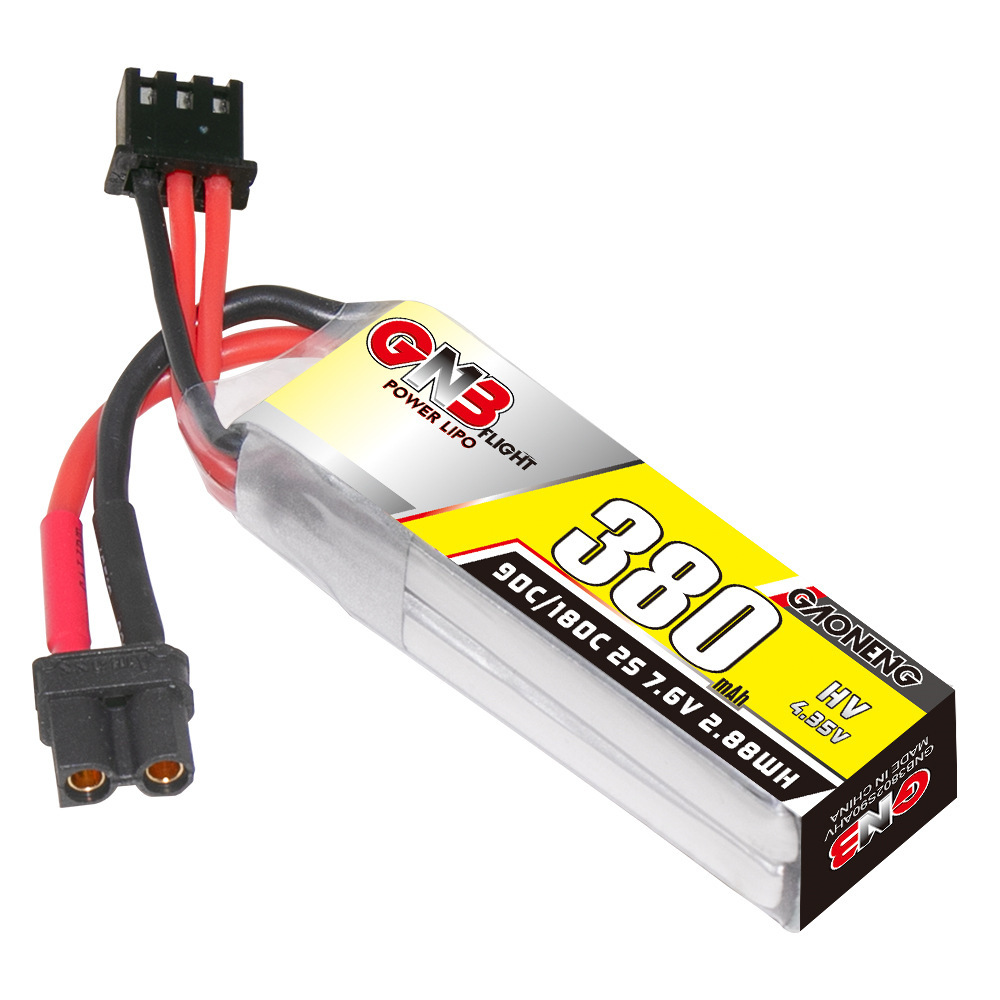 GNB 2S 7.6V 380mAh 90C/180C Li - Rc Helicopter Coaxial review and price