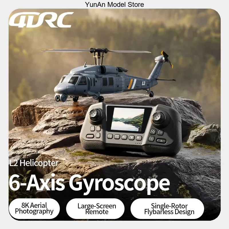 4DRC L2 8K UHD FPV RC Helicopt - Rc Helicopter Gyro review and price